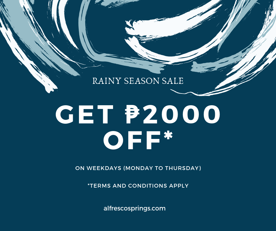 Rainy Season Sale 2019 banner