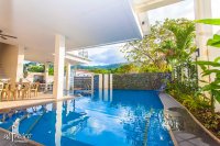 resort pool with view